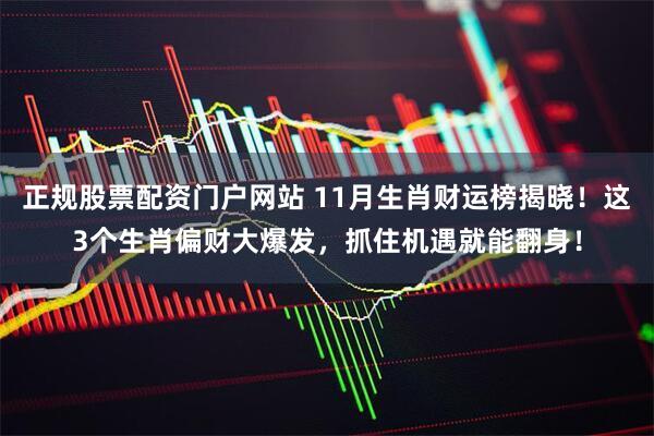 正规股票配资门户网站 11月生肖财运榜揭晓！这3个生肖偏财大爆发，抓住机遇就能翻身！
